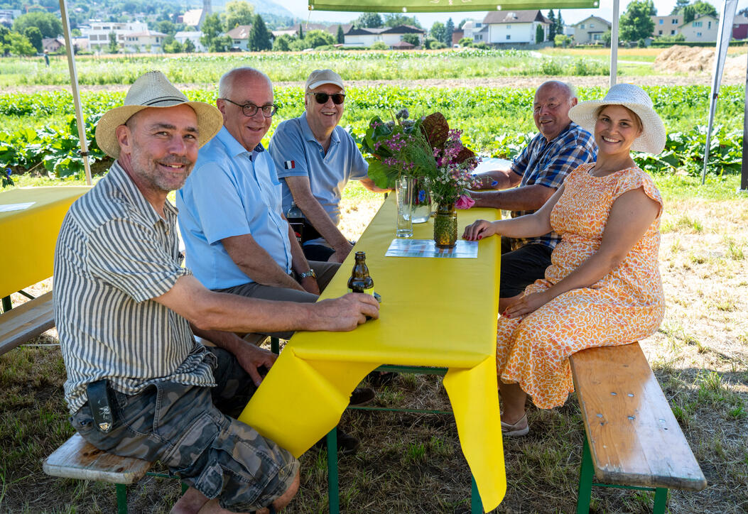 Jubiläumsfest 10-Jahre-Gartenkooperative, in Schaan