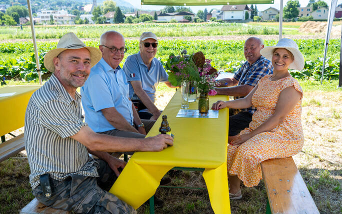 Jubiläumsfest 10-Jahre-Gartenkooperative, in Schaan