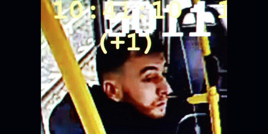 Der mutmassliche Schütze von Utrecht. Mit diesem Foto aus dem Tram fahndete die Polizei nach dem verdächtigen Gökmen Tanis.