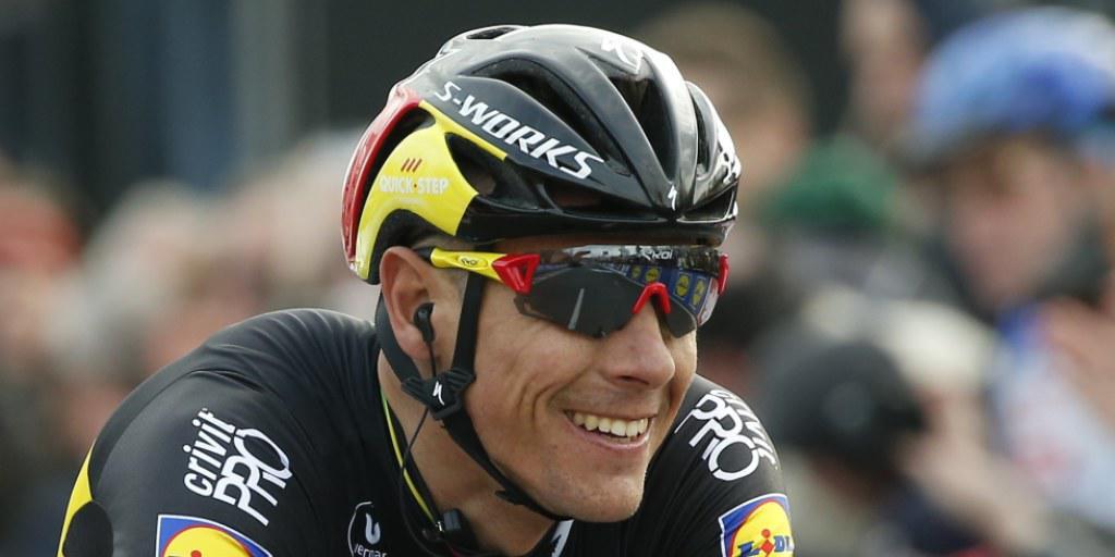 Philippe Gilbert hat gut lachen: Er gewinnt vor seinem Heimpublikum die Flandern-Rundfahrt