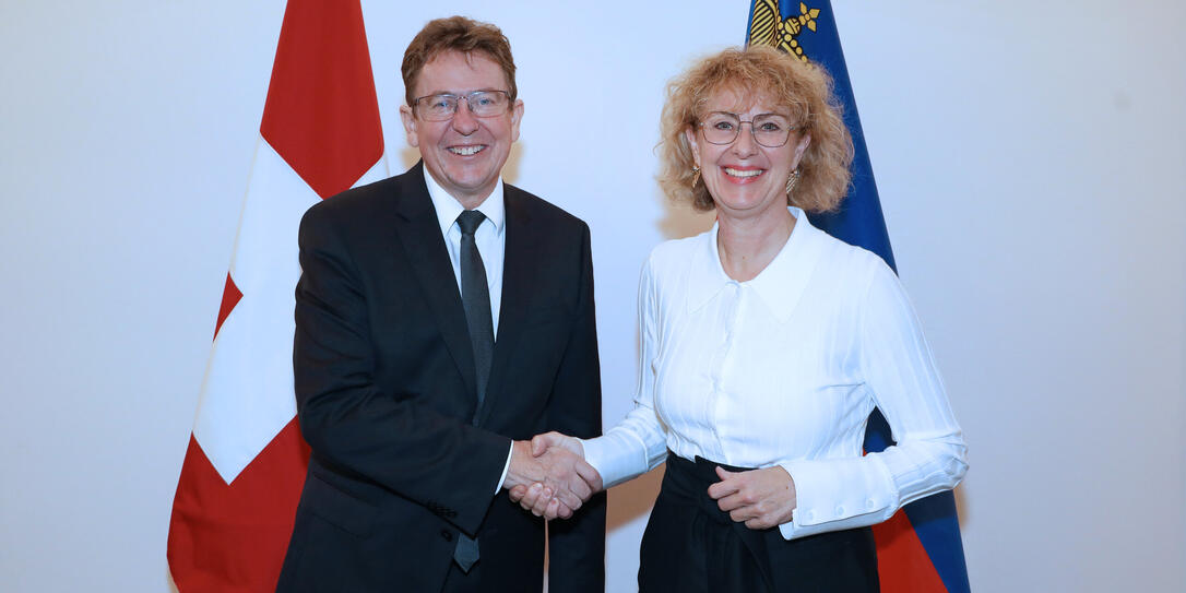 Besuch von Bundesrat Albert Rösti, Vorsteher des Eidgenössis
