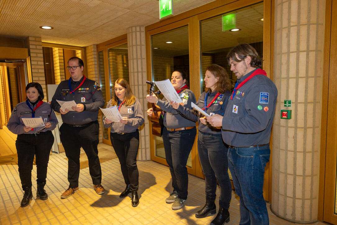 Friedenslicht 2025 in Liechtenstein (17.12.2025)