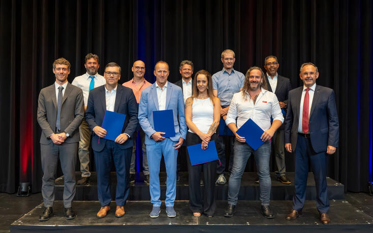 LIHK Lehrabschlussfeier in Schaan