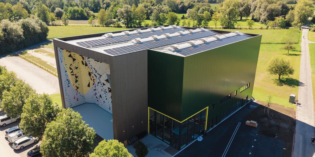 Kletterhalle Rhiblok in Vaduz