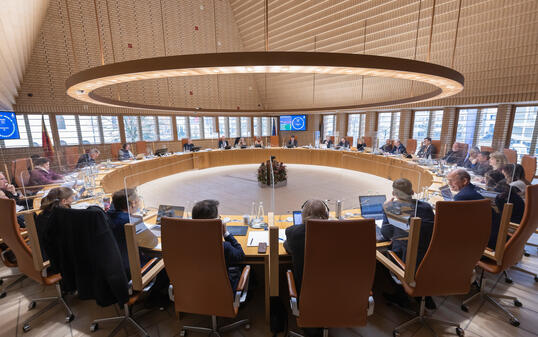 Liechtensteiner Landtag in Vaduz