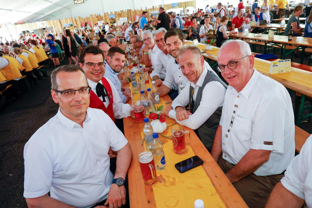 76. Liechtensteiner Verbandsmusikfest in Mauren  unter dem Motto «Mura - tönt guat»