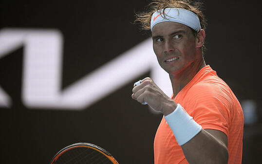 Auf dem Weg zu seinem 21. Grand-Slam-Titel: Rafael Nadal steht ohne Satzverlust im Viertelfinal des Australian Open