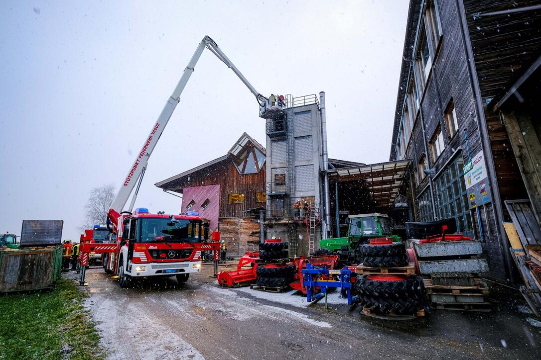 Liechtenstein Schaan Silobrand Zimmerei Frommelt