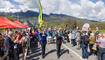 Feierlichkeiten zum Jubiläum bei der alten Rheinbrücke Vaduz–Sevelen