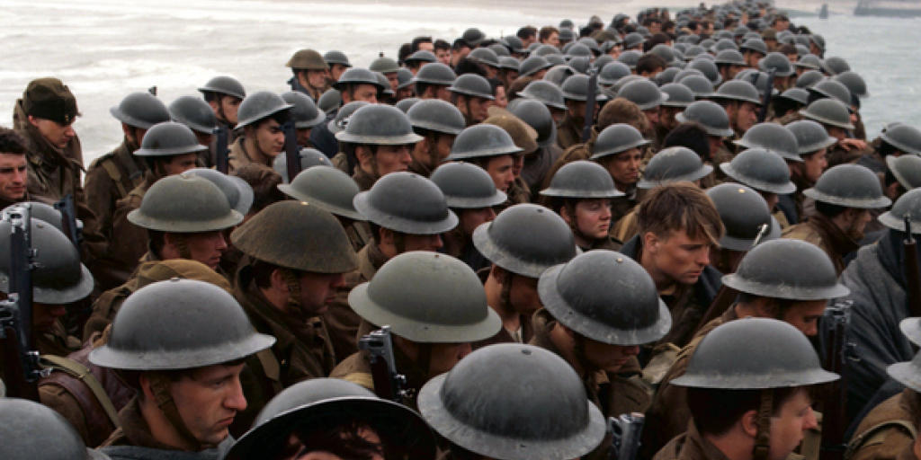 Der Kriegsthriller "Dunkirk" von Christopher Nolan hat am Wochenende vom 27. bis 30. Juli 2017 in der Deutschschweiz die Spitze der Kinocharts übernommen. (Archiv) Der Kriegsthriller "Dunkirk" von Christopher Nolan hat am Wochenende vom 27. bis 30. Juli 2017 in der Deutschschweiz die Spitze der Kinocharts übernommen. (Archiv)