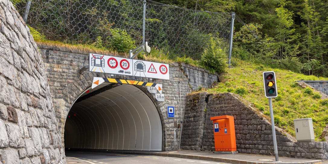 Tunnel in Triesenberg