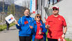 Feierlichkeiten zum Jubiläum bei der alten Rheinbrücke Vaduz–Sevelen