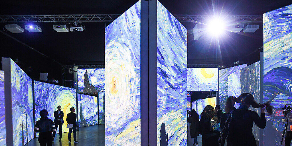 Rundum-Show: Die multimediale Ausstellung "Van Gogh Alive - The Experience" ist intensiv für alle Sinne.