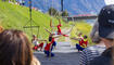 Feierlichkeiten zum Jubiläum bei der alten Rheinbrücke Vaduz–Sevelen
