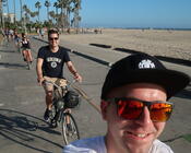 Bike Tour am Strand von Venice Beach Bike Tour am Strand von Venice Beach