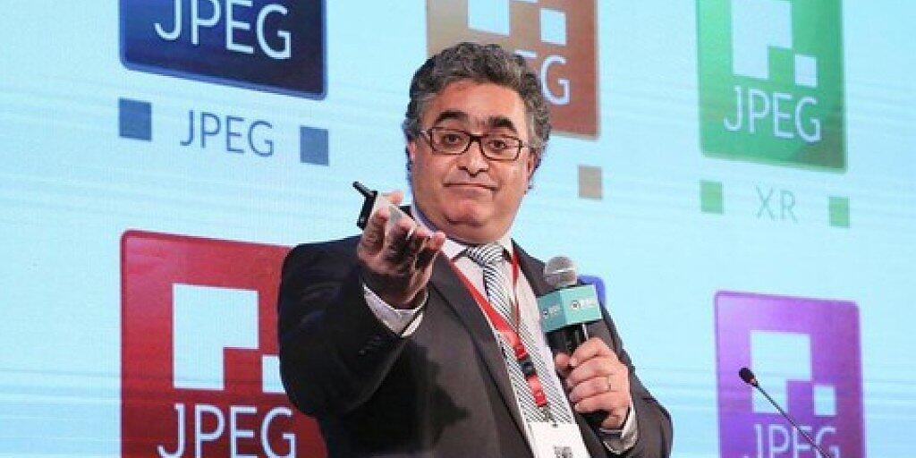 Touradj Ebrahimi von der ETH Lausanne steht an der Spitze des Expertengremiums JPEG (Joint Photographic Experts Group). Am Montag stellte er ein neues Bildkompressionsverfahren in Aussicht. JPEG XS braucht noch die ISO-Zulassung.
