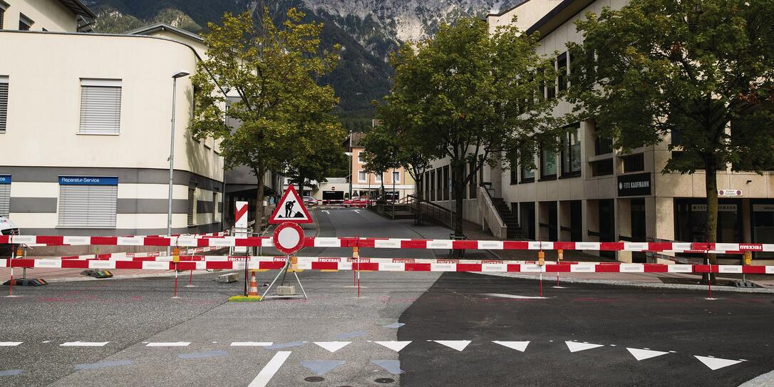 Verkehrsführung in Schaan