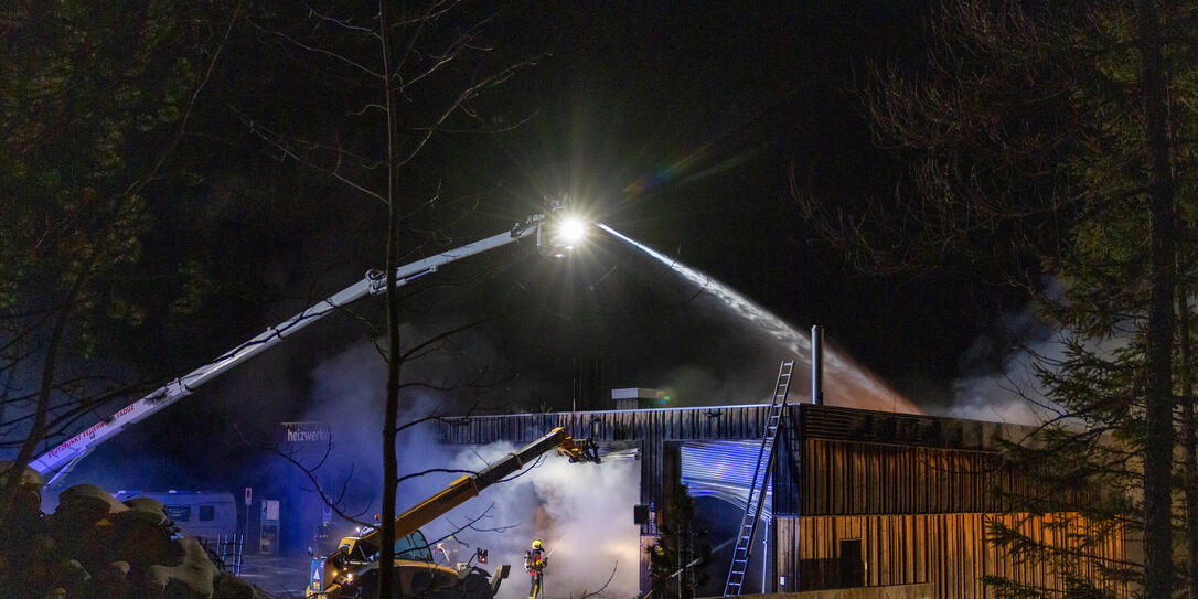 Brand Heizwerk Malbun