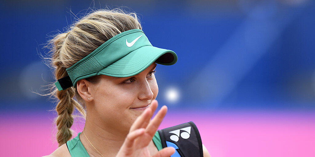 Eugenie Bouchard hat in Gstaad bislang gut lachen