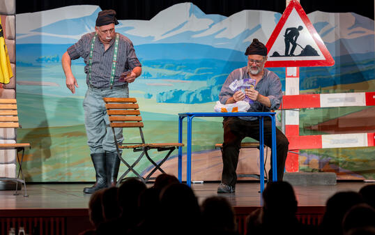 Premiere &laquo;Wie gewonnen so zerronnen&raquo; der Seniorenb&uuml;hne