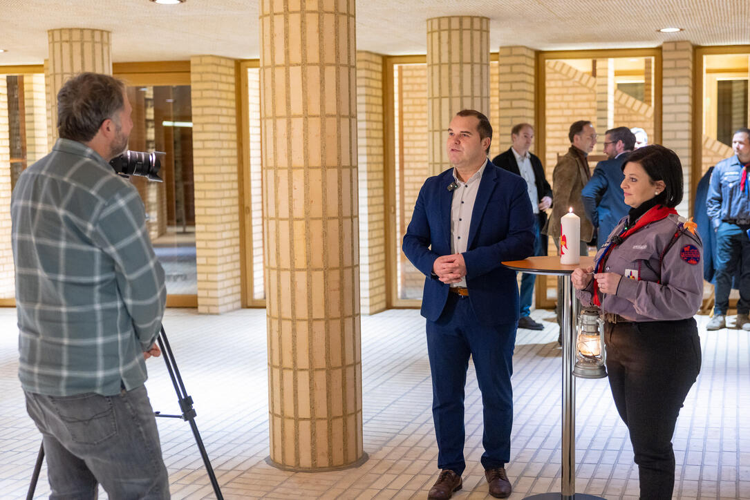 Friedenslicht 2025 in Liechtenstein (17.12.2025)