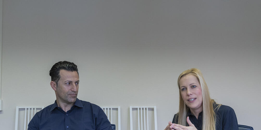 Niko Panagiotidis und Krisztina Zürcher Niko Panagiotidis und Krisztina Zürcher