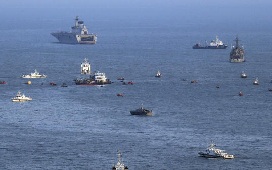 Zwischenfall in südkoreanischen Gewässern: Nordkoreanisches Boot durch Warnschüsse vertrieben. (Archiv)