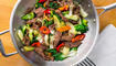Frühlingsgemüse mit Rindfleisch
