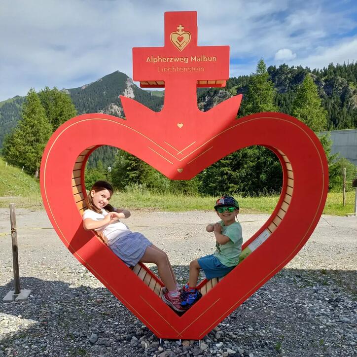Alpherzweg Malbun - Leserwettbewerb