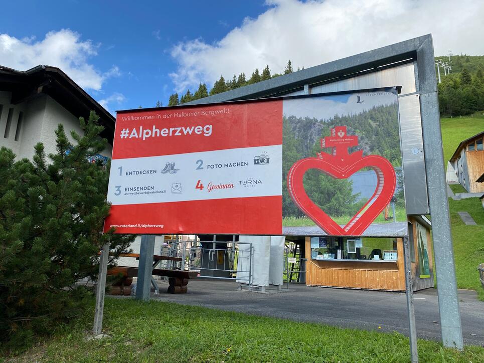 Alpherzweg Malbun - Leserwettbewerb