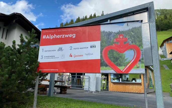 Alpherzweg Malbun - Leserwettbewerb