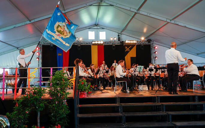 76. Liechtensteiner Verbandsmusikfest in Mauren  unter dem Motto «Mura - tönt guat»