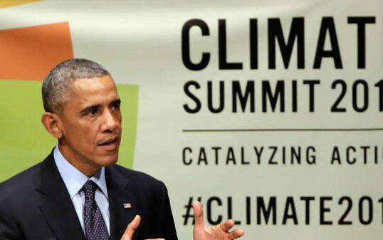 US-Präsident Barack Obama am UNO-Gipfel im New York