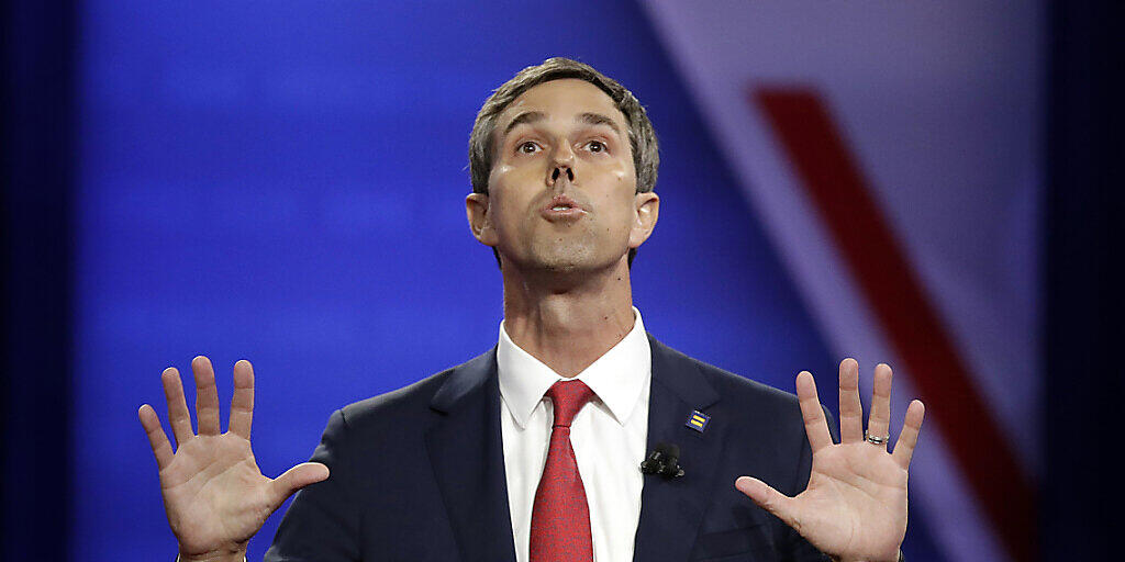 Da waren es nur noch 17 Kandidaten: der US-Demokrat Beto O'Rourke wirft im Rennen um die Präsidentschaftskandidatur seiner Partei das Handtuch. (Archivbild)