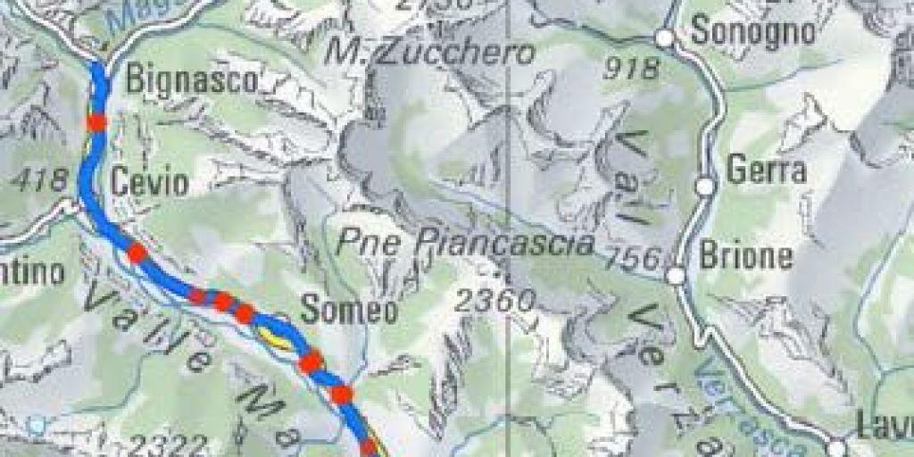Das Tessiner Parlament hat in dieser Woche einen Millionenkredit gesprochen, um das letzte Stück des Maggiatal-Velowegs fertigzustellen.