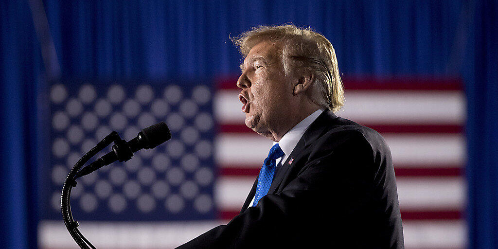 Verstösst nach Ansicht von mindestens 16 US-Bundesstaaten gegen die Verfassung: Präsident Donald Trump.