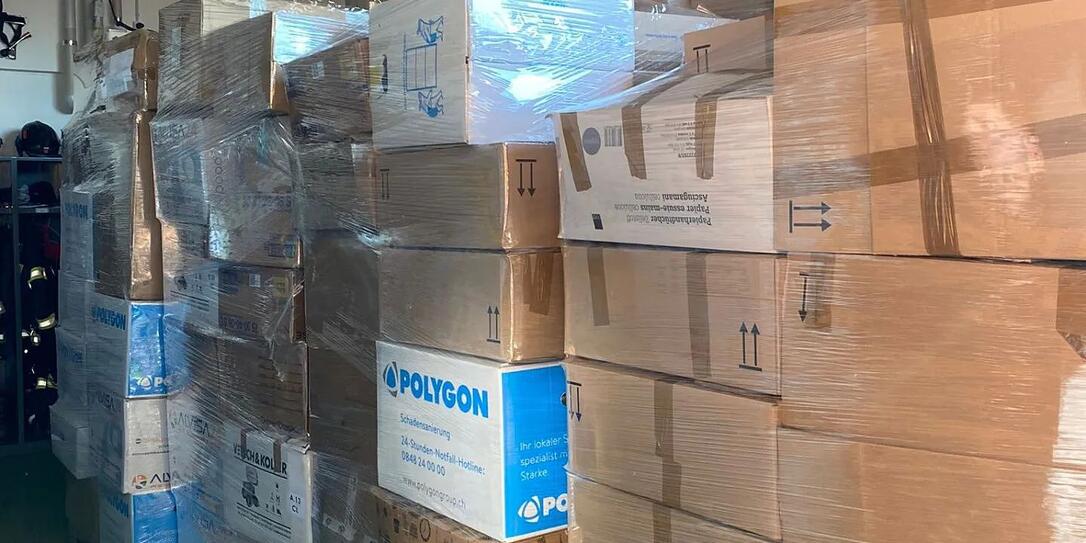 Hilfsgüter aus Ruggell in der Ukraine eingetroffen