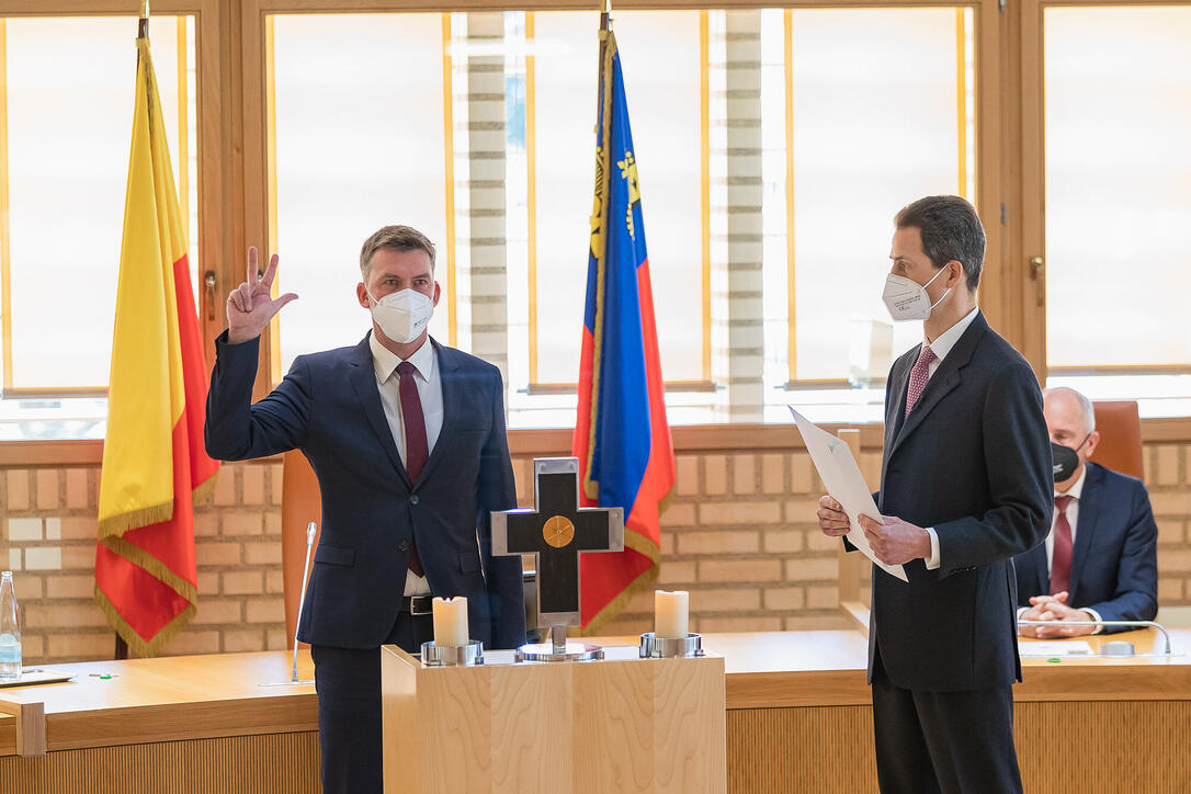 Landtagseröffnung 2021 in Vaduz