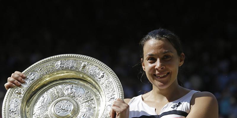 Marion Bartoli nach ihrem Wimbledon-Triumph vor drei Jahren