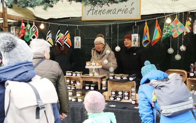 Weihnachtsmarkt in Mels