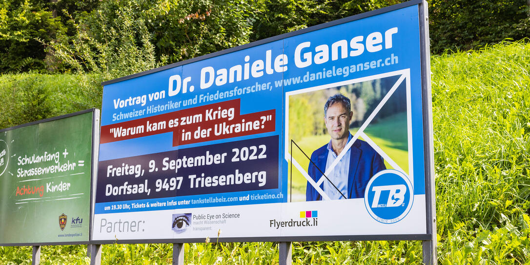 Plakatwerbung in Triesenberg Plakatwerbung in Triesenberg