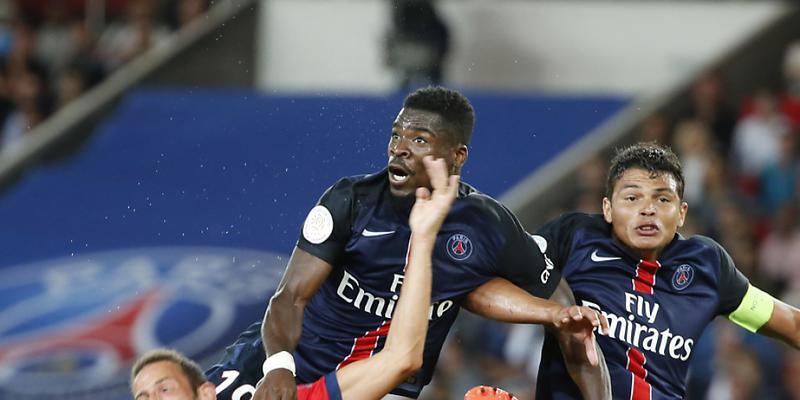PSG gegen GFC Ajaccio obenauf