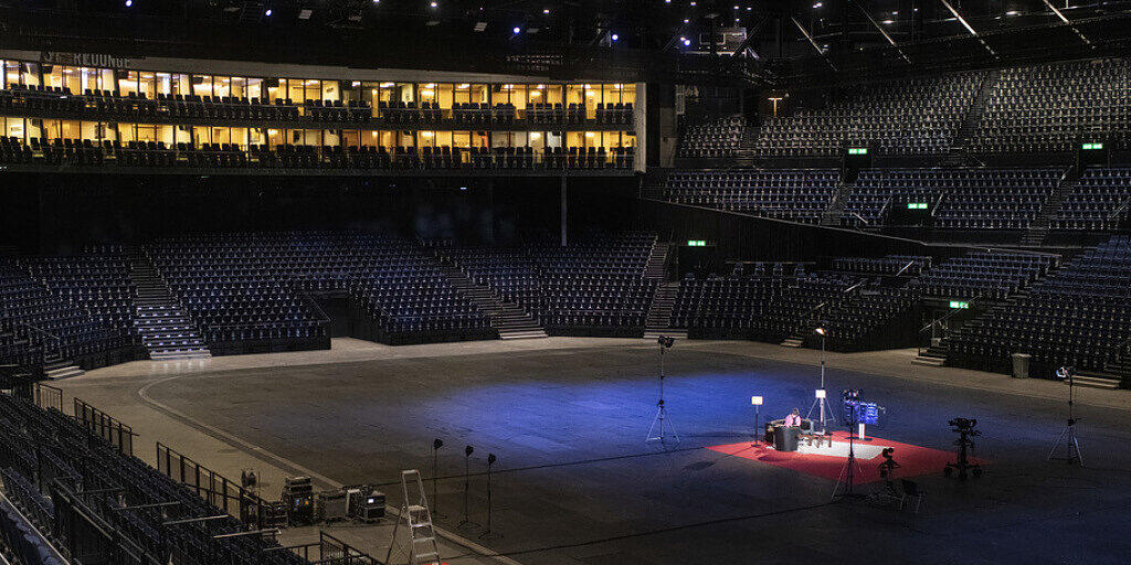 Das Zürcher Hallenstadion als Probelokal für die 18 Musiker des Zurich Jazz Orchestra: In Zeiten von Corona hat sich eine ungewöhnliche Partnerschaft ergeben. (Archivbild)