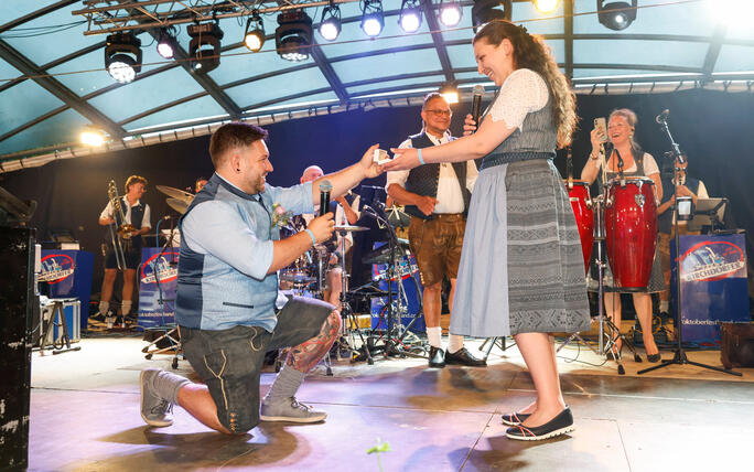 Auftakt zum 77. Verbandsmusikfest mit dem Bayerischen Abend in Vaduz