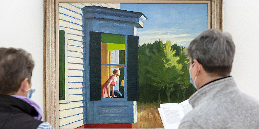 Das Gemälde "Cape Cod Morning" bleibt länger hängen: Die Fondation Beyeler verlängert die Ausstellung mit Werken von Edward Hopper bis 20. September.
