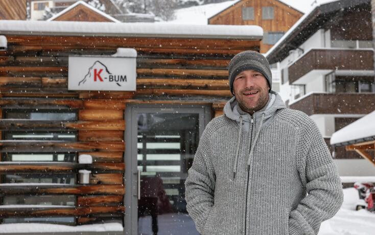 Andy Konrad in Malbun