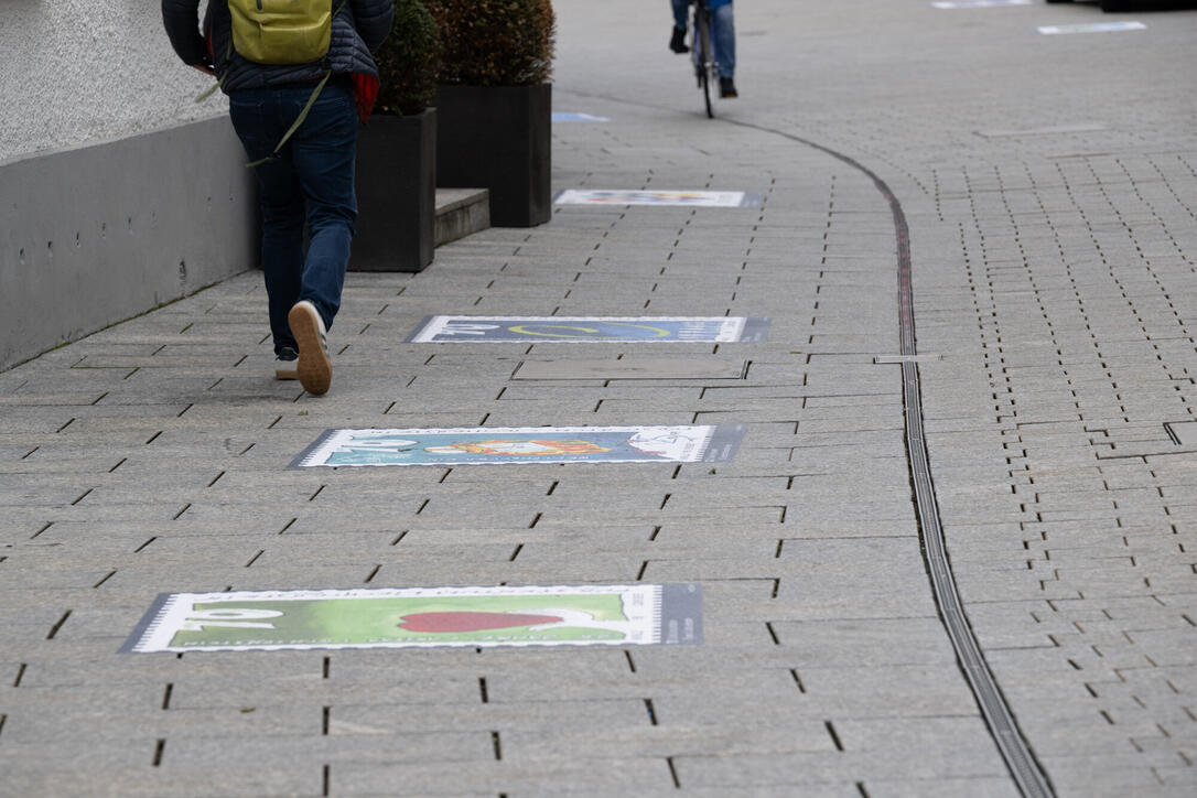 Eröffnung Picture-Walk in Vaduz