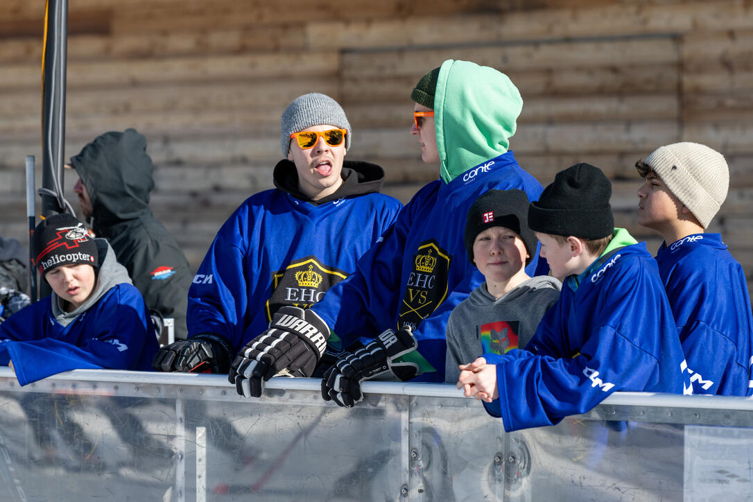 Pond Hockey Turnier in Malbun