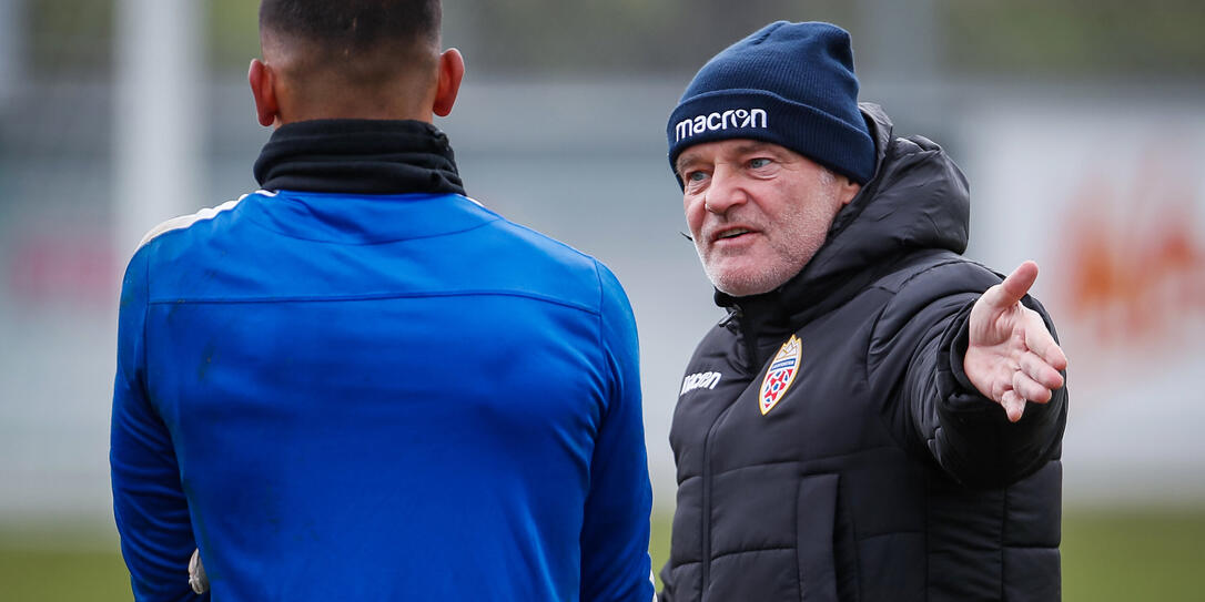 Liechtenstein Ruggell Fussball FIFA WM Quali Training Liechtenstein