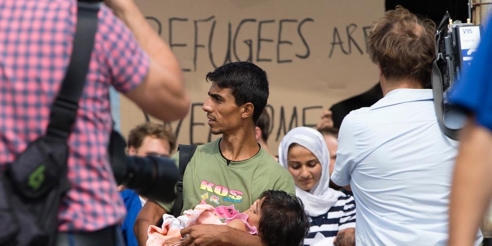 Ankunft Fl&uuml;chtlinge in Buchs